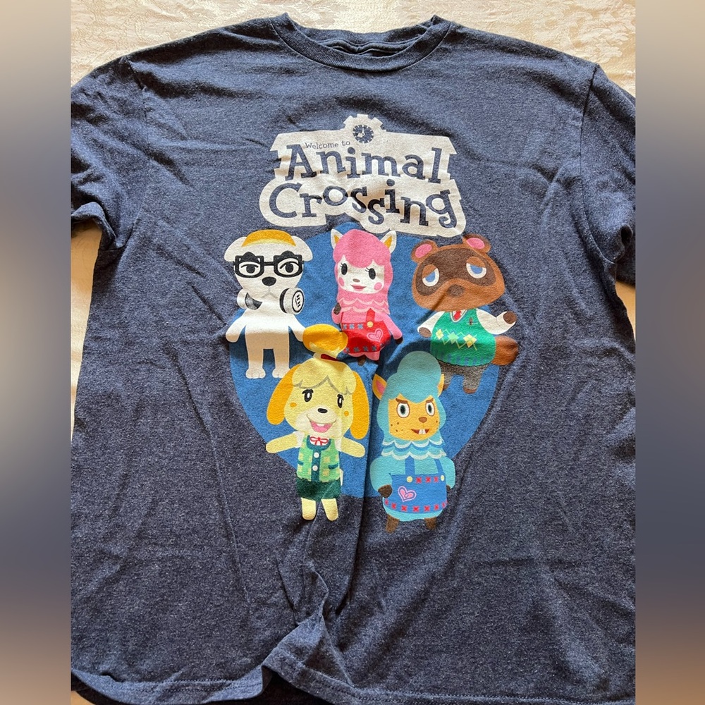 Boys Youth Nintendo Animal Crossing Cotton Tee